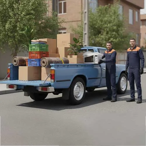 حمل وسایل منزل کوچک با نیسان مشهد