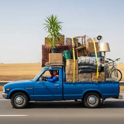 ارسال بار بین‌شهری کوتاه با نیسان مشهد