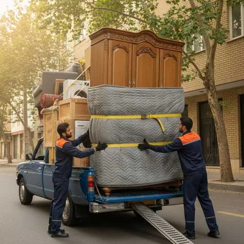 اضافه بار یا وسایل حجیم با نیسان مشهد