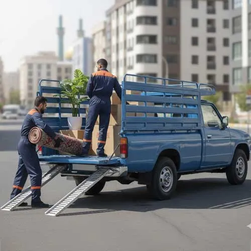 کرایه اقتصادی نیسان برای اسباب‌کشی مشهد