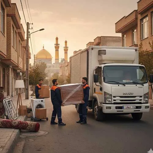 کرایه ایسوزو برای اسباب‌کشی مشهد