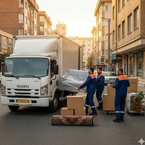 باربری در مشهد با ایسوزو سریع و ایمن