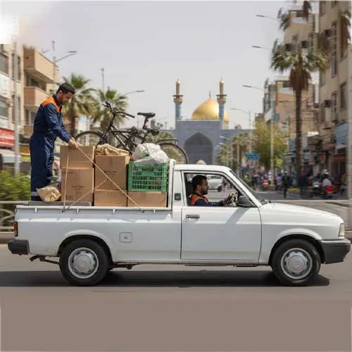 قیمت وانت بار مشهد — بار سبک و خرده‌بار