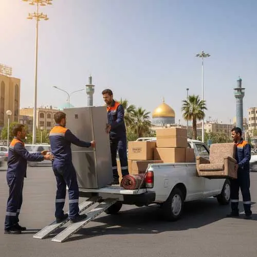 قیمت وانت بار مشهد — بار سنگین / مبلمان و یخچال