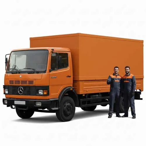 خاور با دو کارگر مشهد