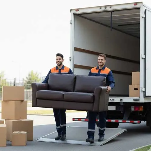 قیمت حمل اثاثیه با دو کارگر از مشهد به تهران