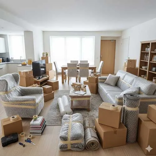 قیمت بسته بندی کامل اثاثیه منزل مشهد