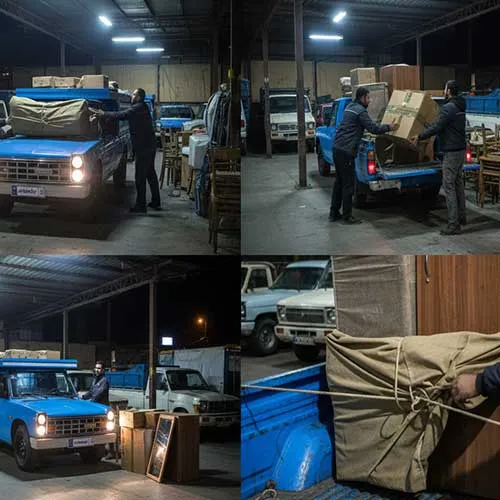 کرایه نیسان از باربری مشهد به گرگان