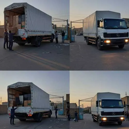 کرایه باربری خاور از مشهد به تبریز