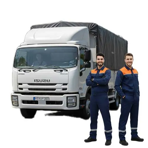 باربری مشهد به تهران با 2 کارگر