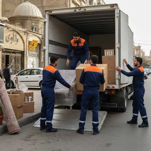 حمل ایمن بار از مشهد به تهران
