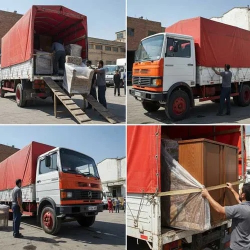 کرایه باربری خاور از مشهد به بجنورد