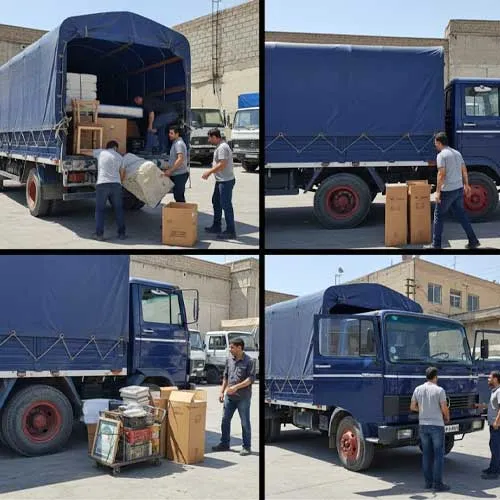 کرایه باربری خاور از مشهد به اصفهان