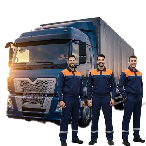 باربری مشهد به تهران با 3 کارگر