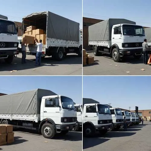 کرایه خاور از مشهد به قزوین