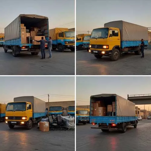 کرایه باربری خاور مشهد به زاهدان