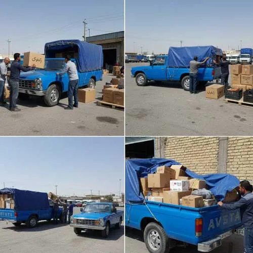 کرایه باربری نیسان مشهد به اصفهان